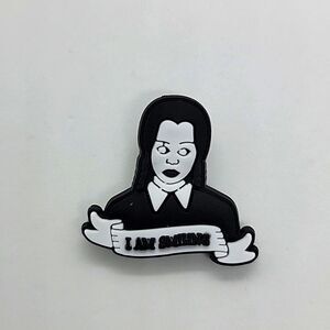 🎈5/$10🎈 PATCHES..CROC CHARMS.. Wednesday Adams..